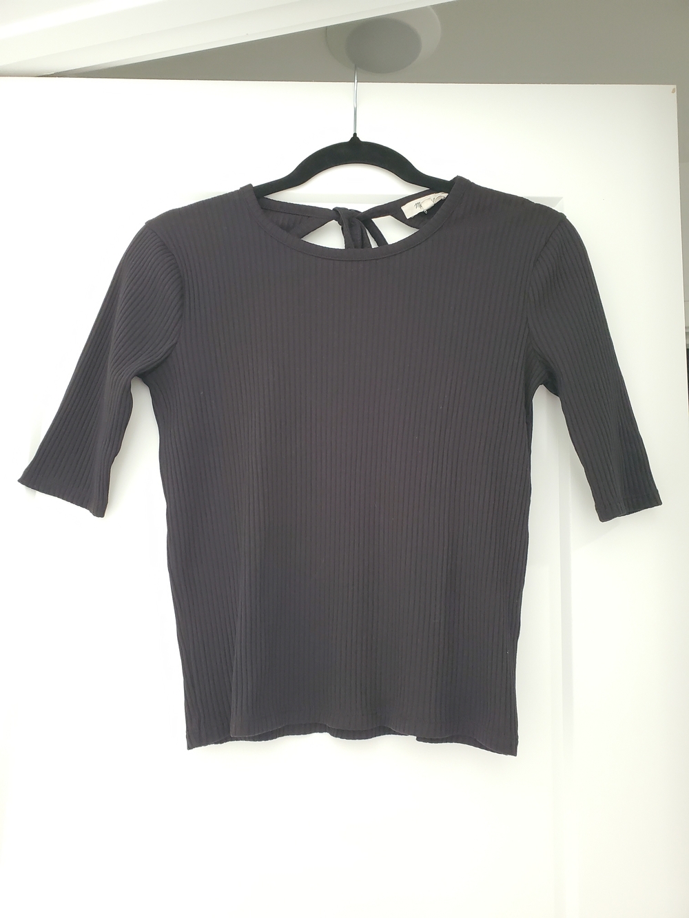 Madewell Ribbed Open-Back Top - Picture 2 of 3
